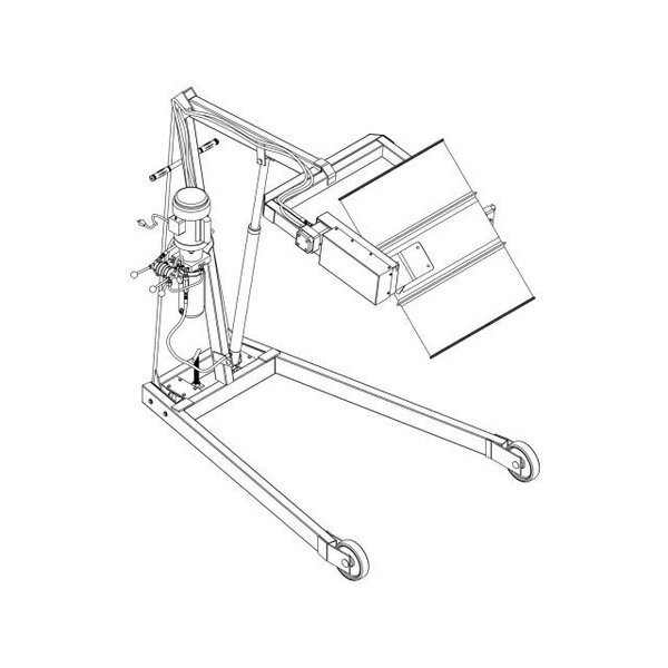 MFG HYDRALIFT KARRIER 96IN FRAME TYPE, Morse, Mfr#: 400A-96SS-110